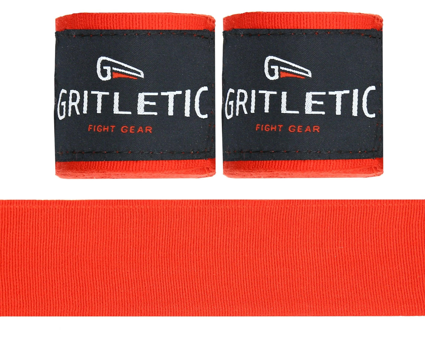 Gritletic x RVCA Boxing Hand Wraps, Red Wrist Wraps - Gritleticstore